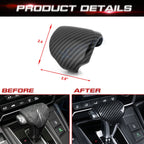 Carbon Fiber Black Center Gear Shift Panel for Honda CR-V (2017-2022)
