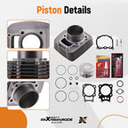 Piston Top End Kit for Honda FourTrax Rancher 350 ES (2000–2006)