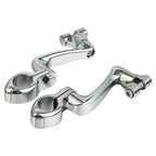 32mm Adjustable Footpeg Pegs Mount Kit for Highway Bars (1 1/4")