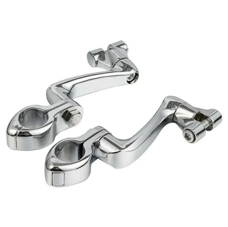 32mm Adjustable Footpeg Pegs Mount Kit for Highway Bars (1 1/4")