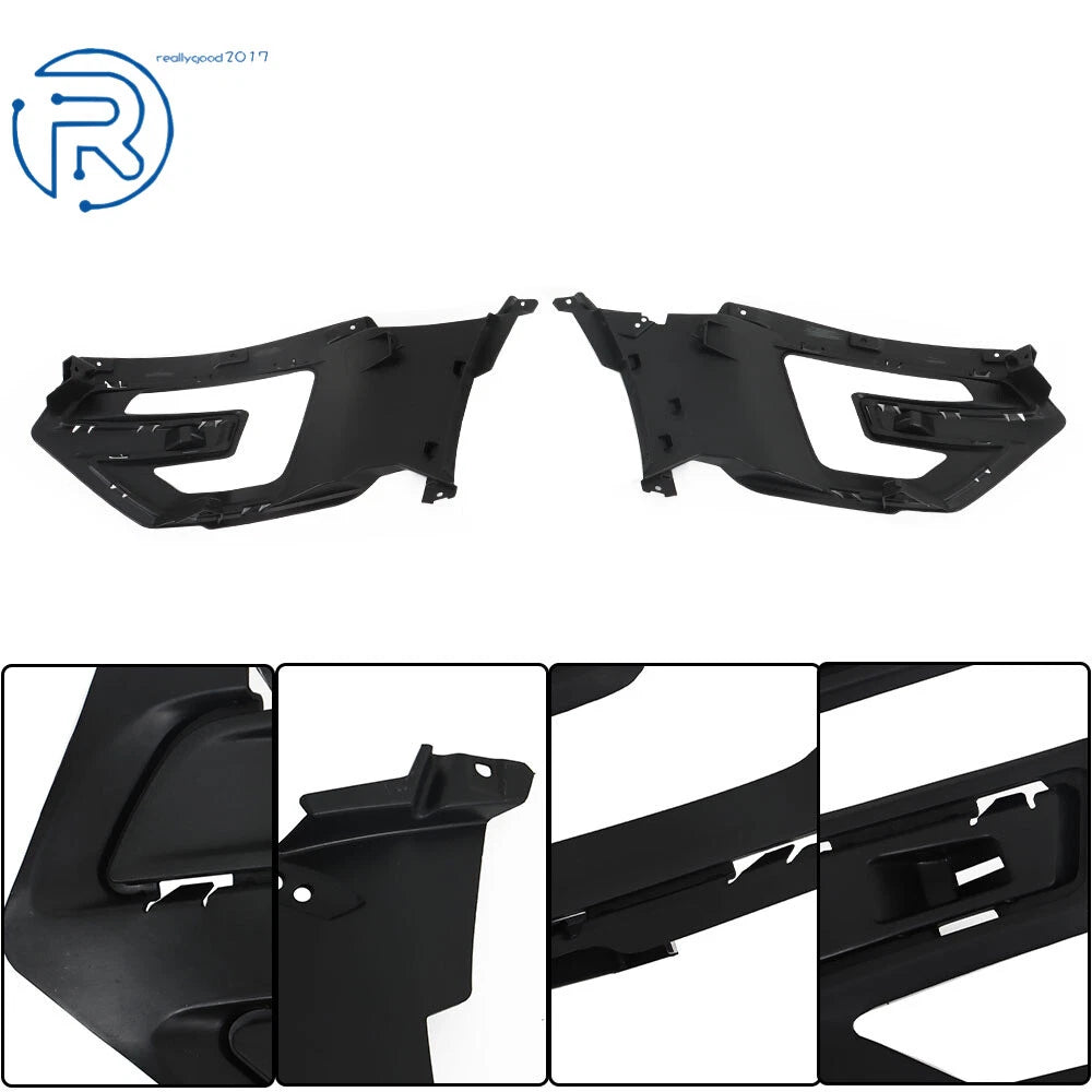 Front Lower Grille, Skid Plate, Fog Light Frame for Ford Explorer (2016-2017)