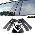 32PCS Black Pillar Trim Posts for Toyota Corolla Sedan (2020–2022)