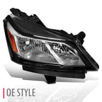 Right Side Headlight for Chevy Traverse (2013–2017) OE Style Black Housing