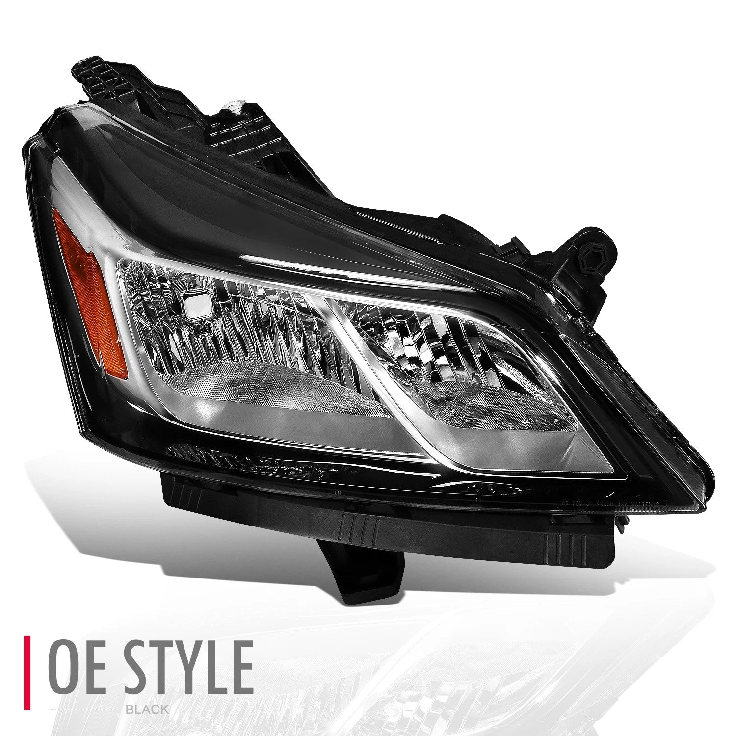 Right Side Headlight for Chevy Traverse (2013–2017) OE Style Black Housing
