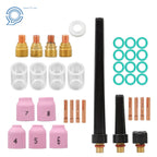 37pcs TIG Torch Parts for Welding Equipment (Various Models)
