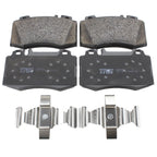 Set of 4 TRW Pro Low-Metallic Brake Pads for MB W203 CL203 W211 W163 W220 R171