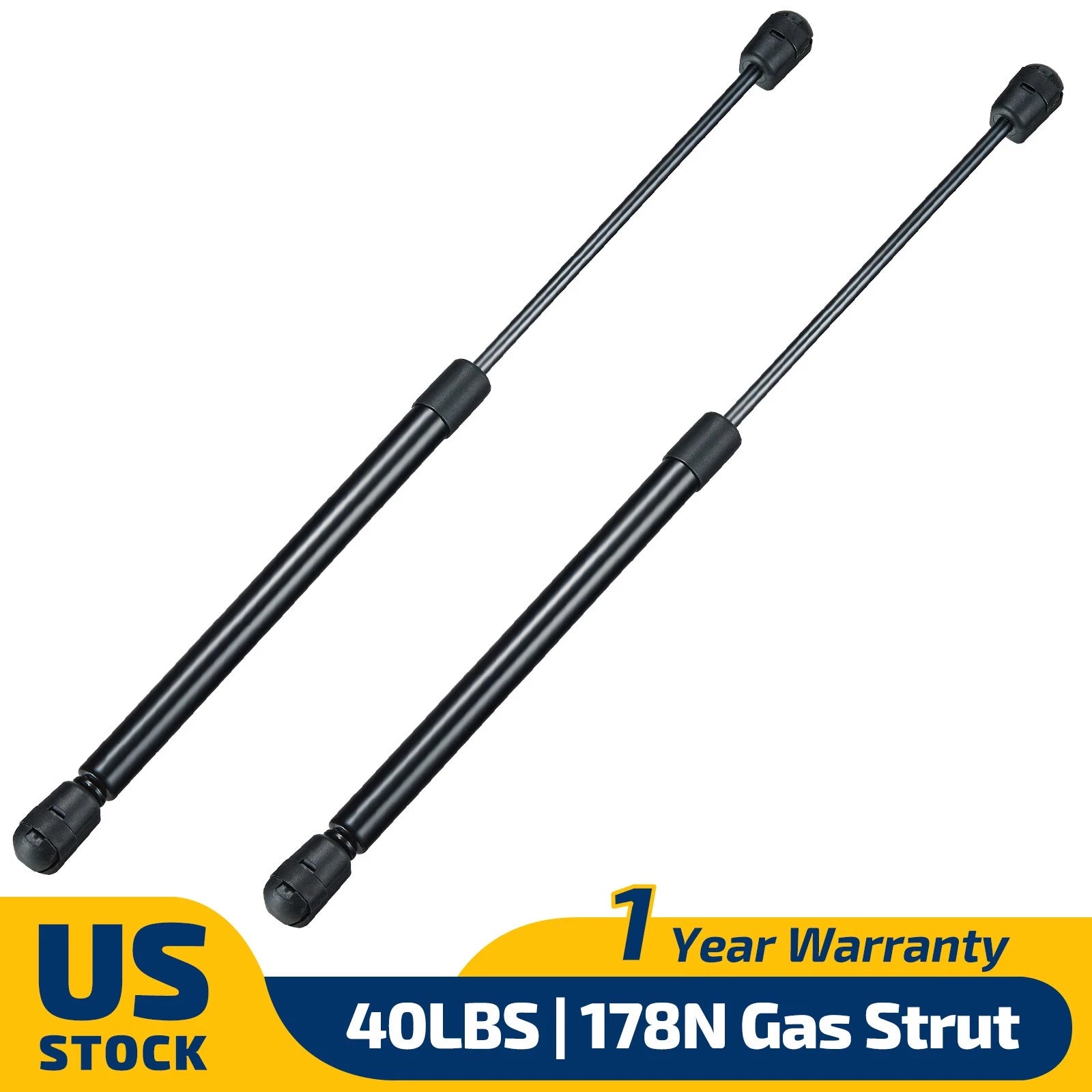 2pc 16 Inch Gas Shock for Leer Camper Shell Topper Rear Window (C16-19568)