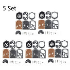 Set of 5 Carburetor Rebuild Kits for K10-WB Trimmers Blowers
