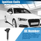 Ignition Coil 0221604115 12780 for Audi A3 A4 A5 TT VW GTI Passat (2000–2023)