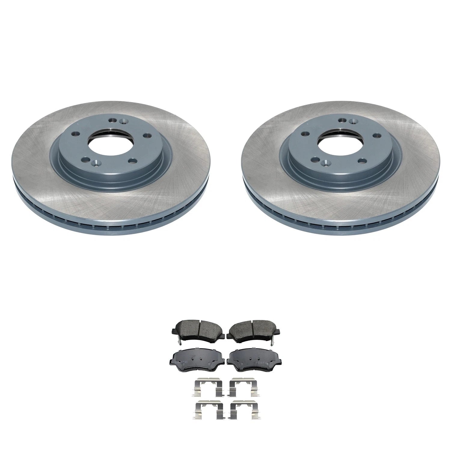 Front Rotors & Brake Pads Kit for Santa Fe Sorento (2013–2019)