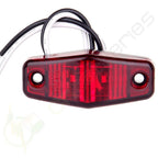 Set of 4 Red & Amber Surface Mount LED Clearance Lights for Trailer (2.5")
