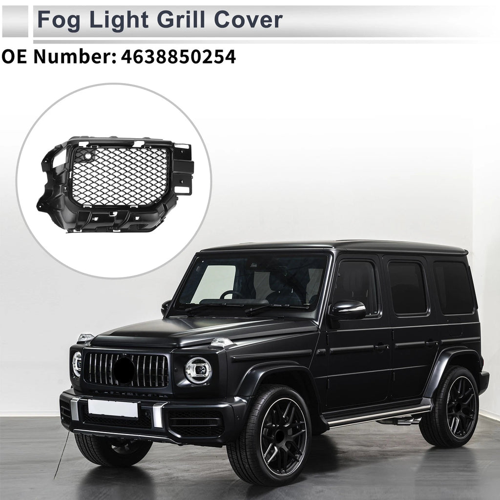 1 Pc Fog Light Grill for Mercedes-Benz (No. 4638850254) (2019–2023) Black