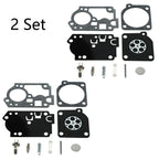 2X Carburetor Repair Kit for Poulan BVM210VS (C1U-W43, C1U-W45, RB-156)