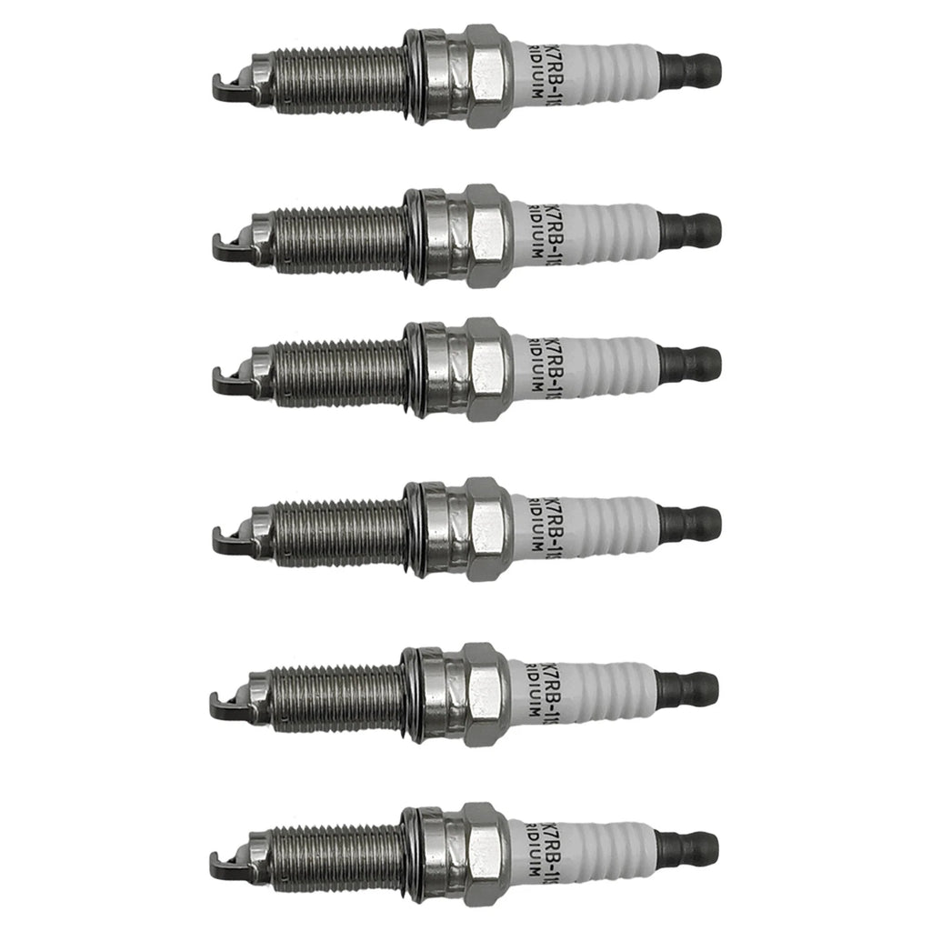 Set of 6 Double Iridium Spark Plugs for Honda Odyssey Ridgeline, Acura MDX (2018–2021)