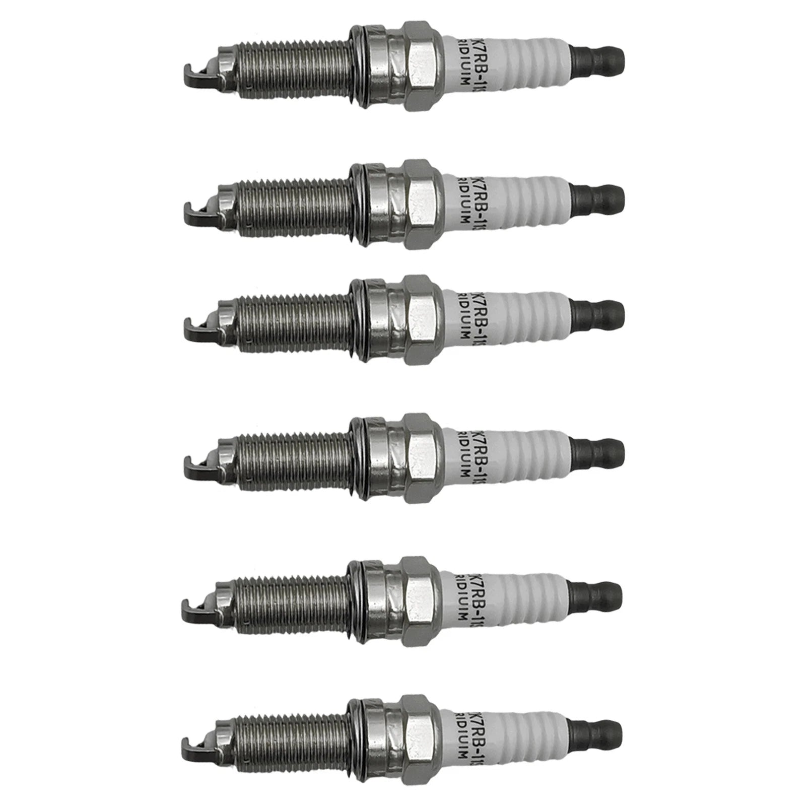 Set of 6 Double Iridium Spark Plugs for Honda Odyssey Ridgeline, Acura MDX (2018–2021)