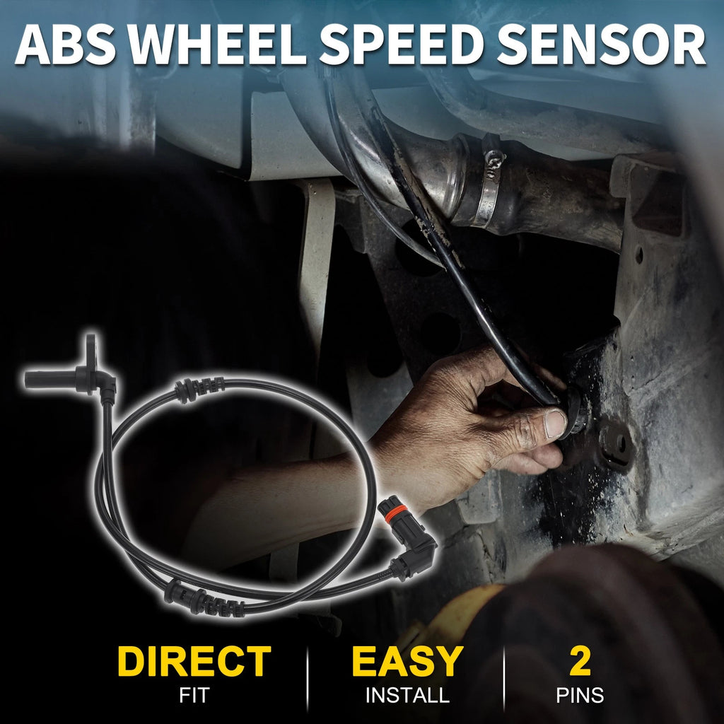 2pcs Front Side ABS Wheel Speed Sensor for Mercedes-Benz CLS550 (2012–2018) No.A2129050300
