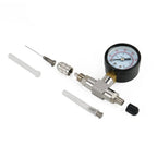 350PSI Stainless Steel Suspension Shock Nitrogen Fill Tool Pressure Gauge