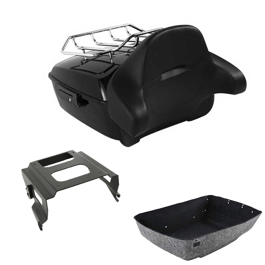 Trunk Luggage Backrest Pad for Harley Touring (2009–2013)