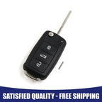 Key Shell Case for VW Beetle, Caddy, Jetta (1X)