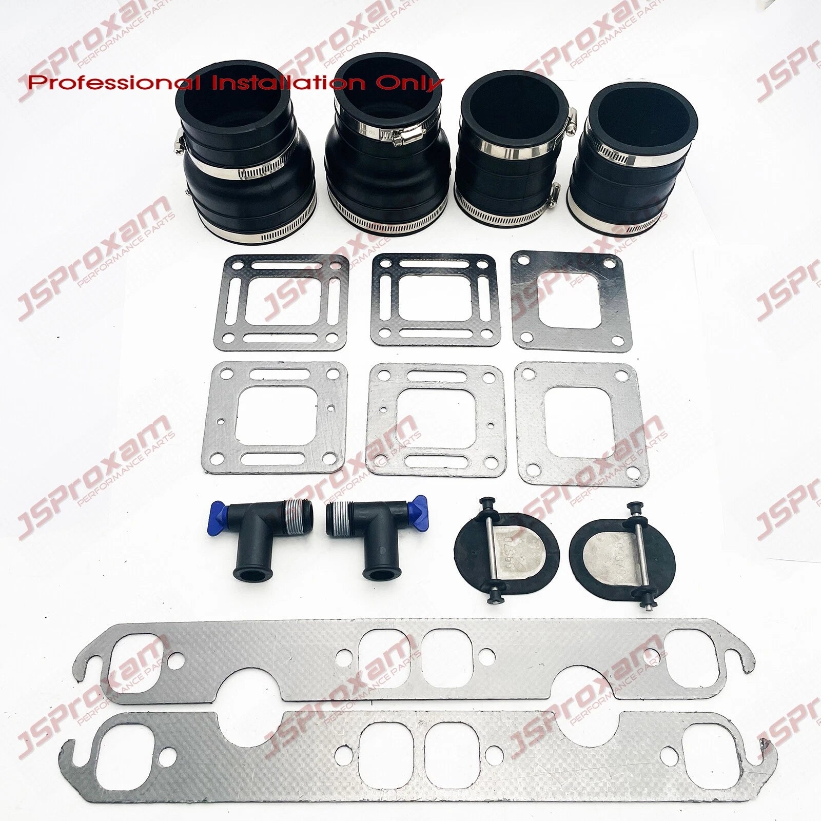 Wet Joint Exhaust Bellows Kit for MerCruiser V8 200-320 (70981A3, 22-806926A1)