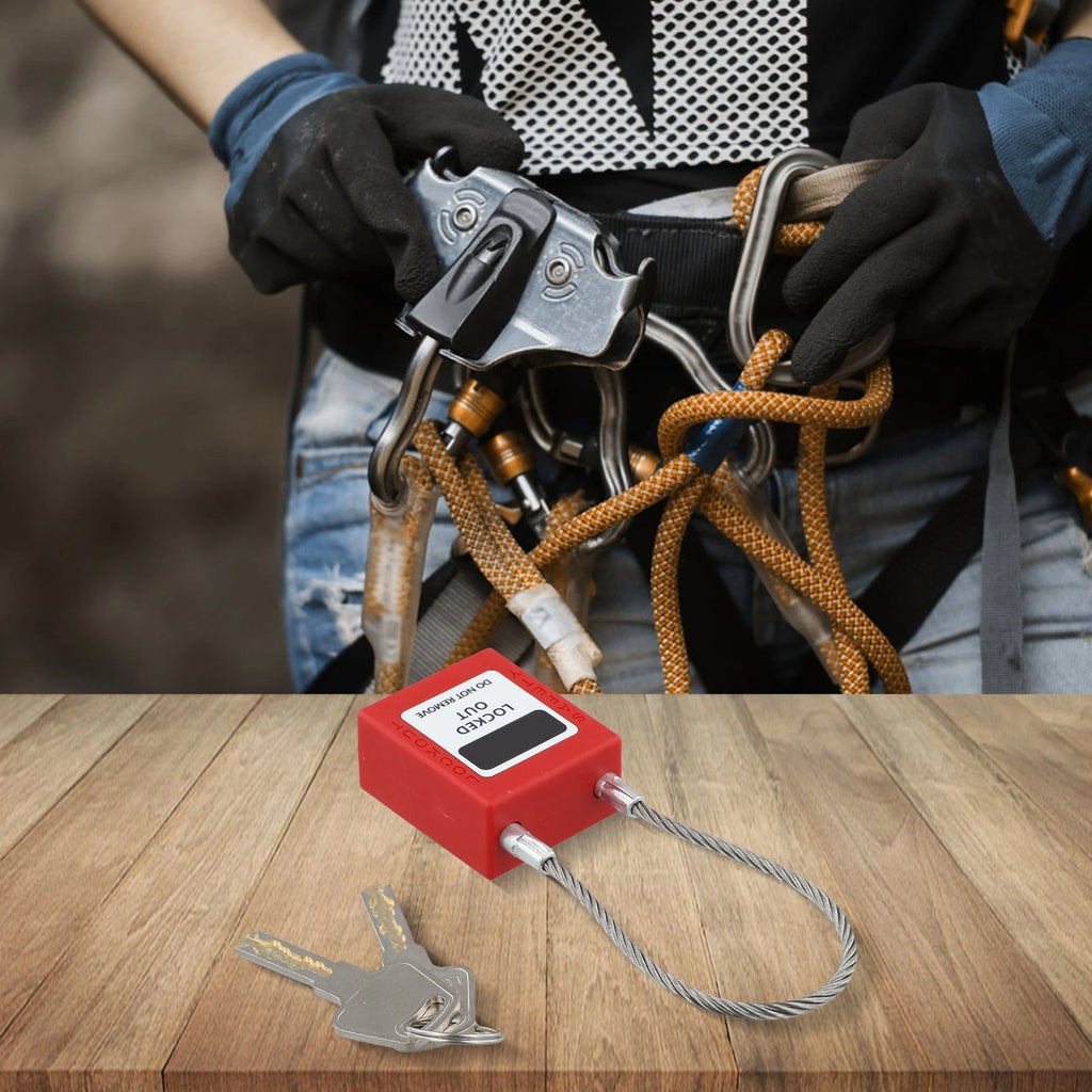 Ergonomic Safety Lock with 2 Keys for Universal Use