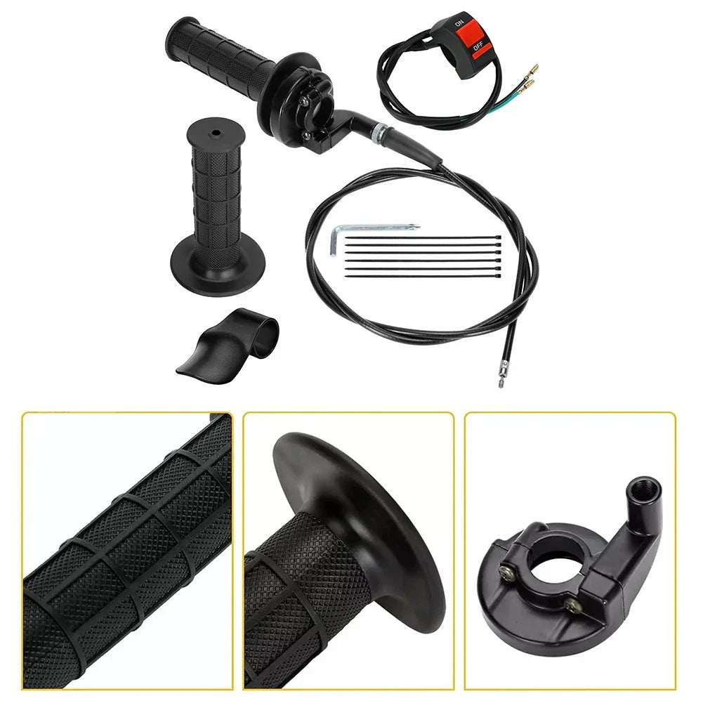 Throttle Handle and Cable Assembly for Mini Bike 50250CC
