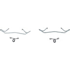 Brake Pad Set for Ford Escape (2013–2016) Front and Rear 2X FWD