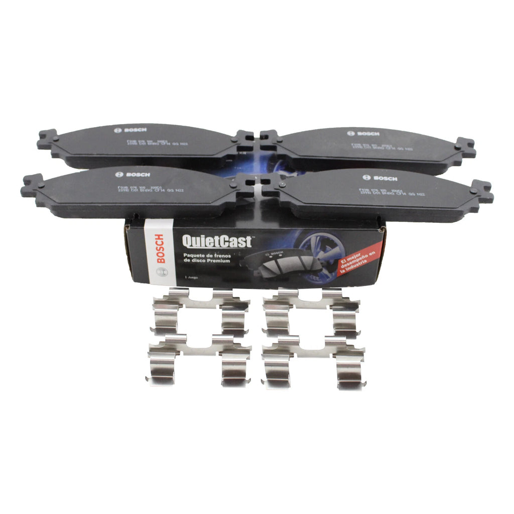 Bosch QuietCast Front Ceramic Brake Pads for Ford Flex Lincoln MKS MKT (2009–2019) BC1376