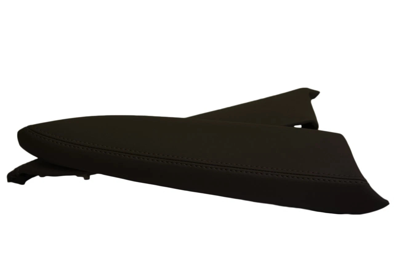 Door Armrest PVC Leather Cover for Honda Civic Coupe (2012–2015) Black
