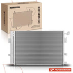 A/C Condenser with Receiver Drier & Bracket for Cadillac XLR (2004–2009)