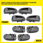 Set of 4 Interior Door Handles for Geo Prizm Toyota Corolla (1993–1997)