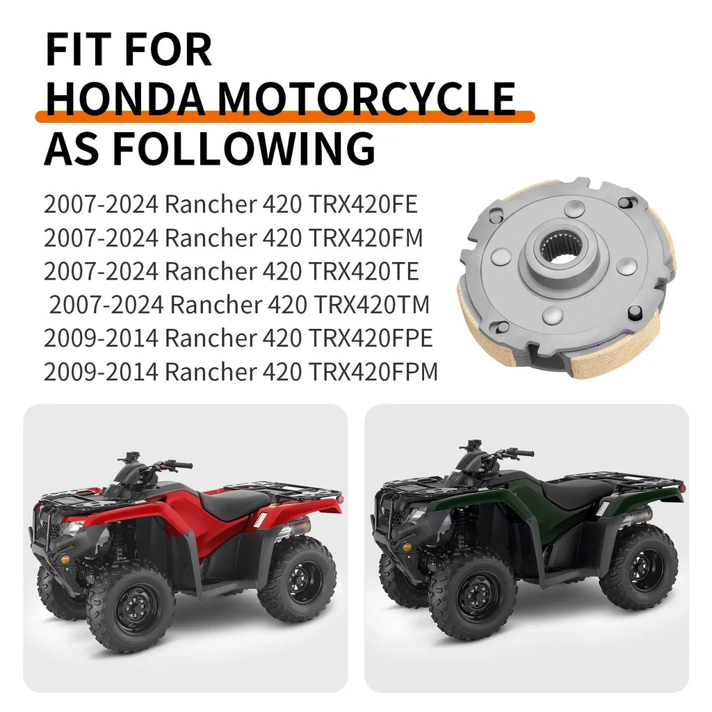 1x Wet Clutch Centrifugal Carrier for Honda Rancher 420 (2010–2024)