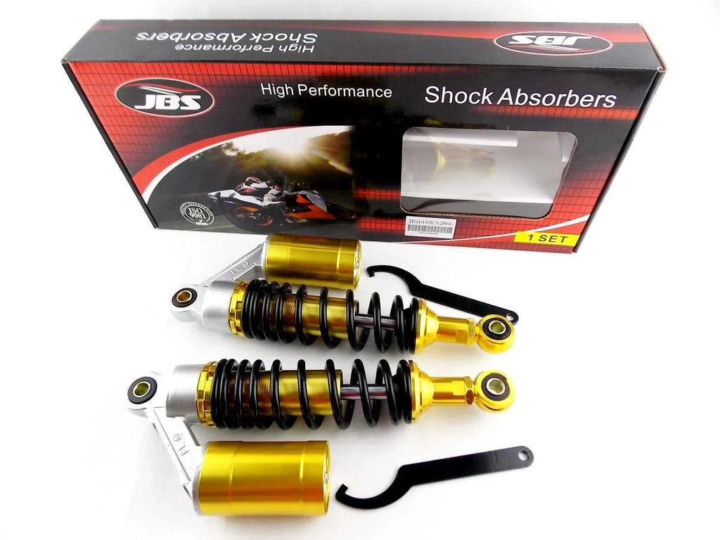 280mm JBS Lowering Air Nitrogen Cell Shock Absorbers for Suzuki GT185 (76-78)