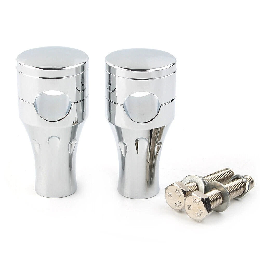 1" 25mm Handlebar Riser Clamps for Harley Honda Yamaha Kawasaki Suzuki