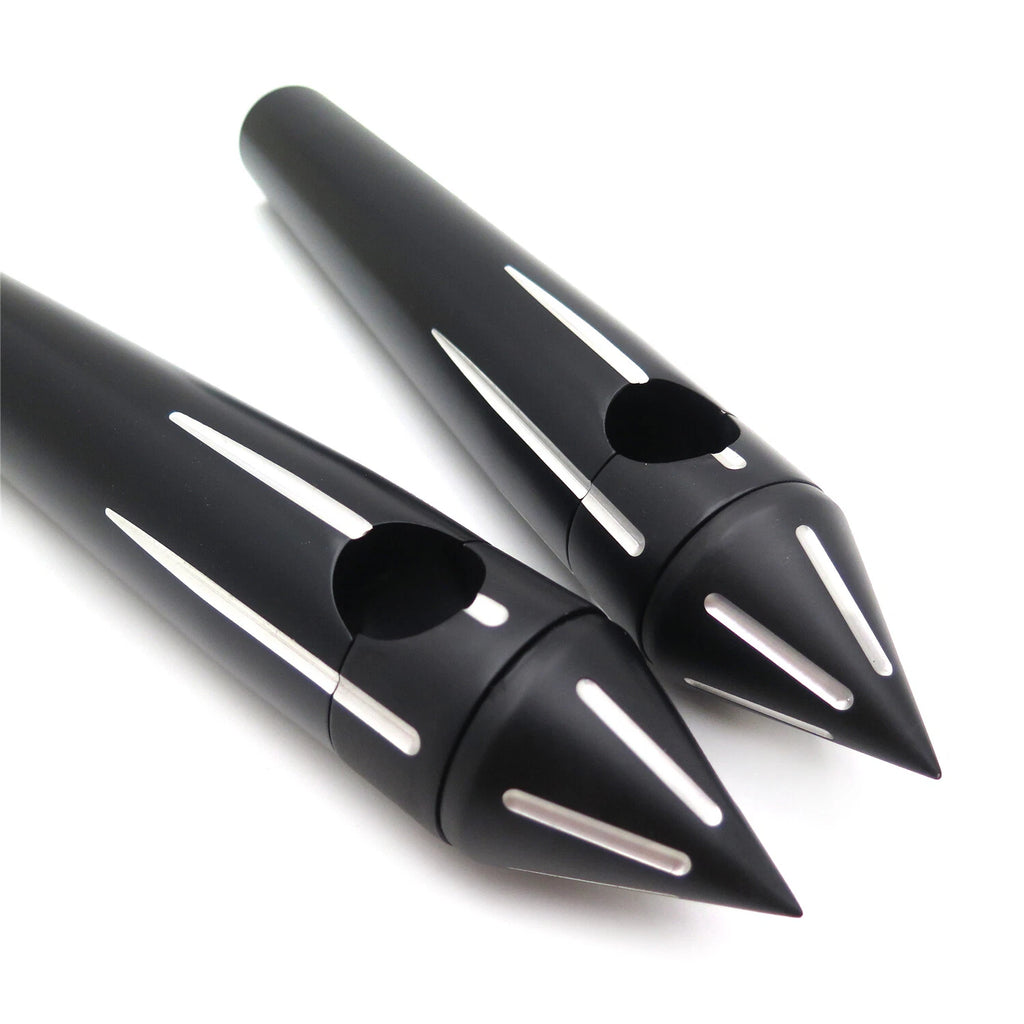 8" Straight Handlebar Risers for Harley Chopper Bobber Sportster Dyna