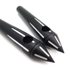 8" Straight Handlebar Risers for Harley Chopper Bobber Sportster Dyna