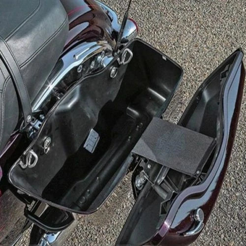 One Touch Opening Saddlebag Latch Lids Hardware Cover Kit for Harley (2014–2024)