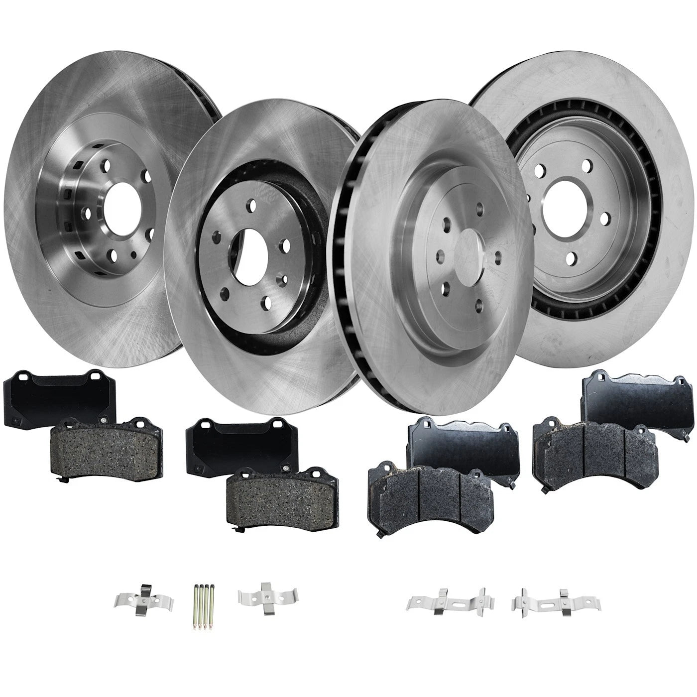 Brake Disc Rotors and Pads Kit for Chevy Camaro CTS (2009–2015)