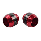 Red Front Fork Frame Sliders Crash Protection for Motorcycle