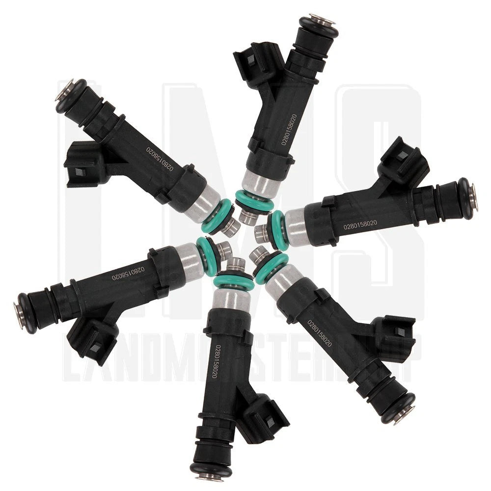 Set of 6 Fuel Injectors for Dodge Durango, Dakota (2004–2010)