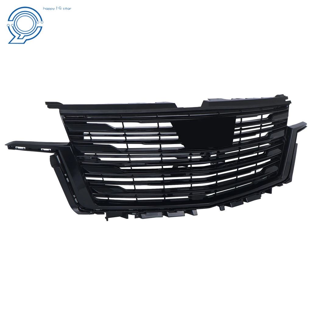 Front Bumper Upper Grille Gloss Black for Cadillac Escalade (2021–2023) 84830320