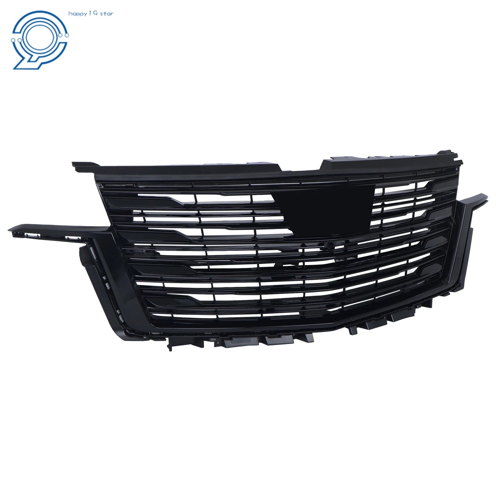 Front Bumper Upper Grille Gloss Black for Cadillac Escalade (2021–2023) 84830320