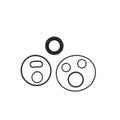 Seal Kit Steering Pump for Honda CR-V