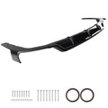Bumper Lip Diffuser for BMW X7 M Sport (2019–2025) Rear Black Kit