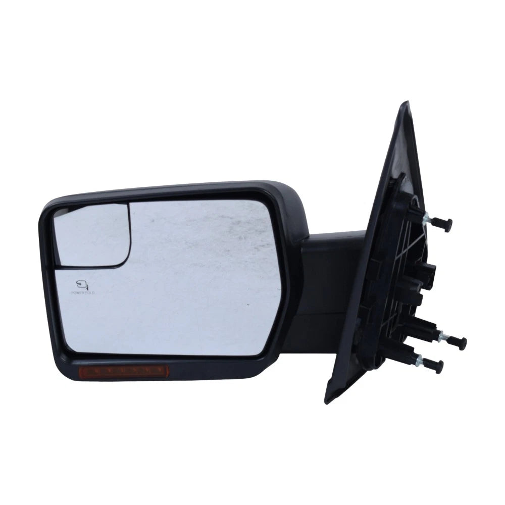 Power Folding Mirror for Ford F-150 (2011–2014) with Puddle Light, Paintable Left