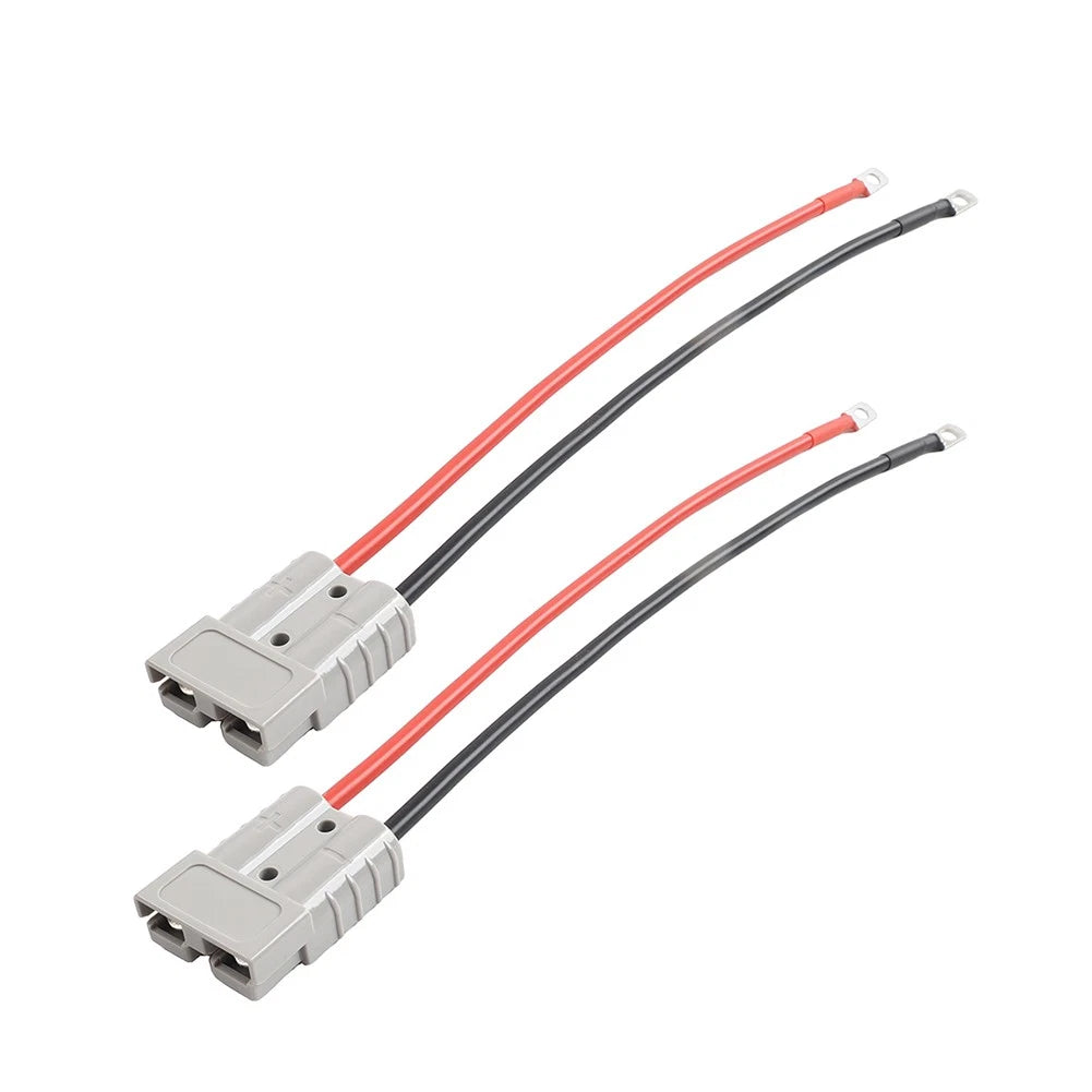 2X 10AWG 50A Battery Quick Connector Kit for Cars Tractors