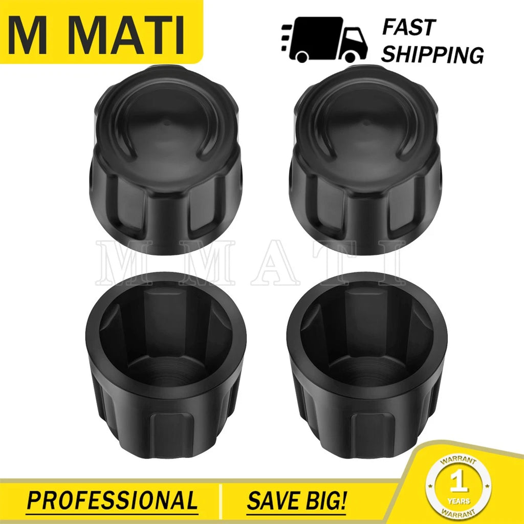 Set of 4 Center Hub Wheel Caps for Suzuki Quadsport Z90 LTZ90 LTZ90Z (2007–2023)