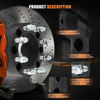 2X 2" Wheel Spacers for Ford F-250 F-350 E-250 Dodge Ram 2500 3500