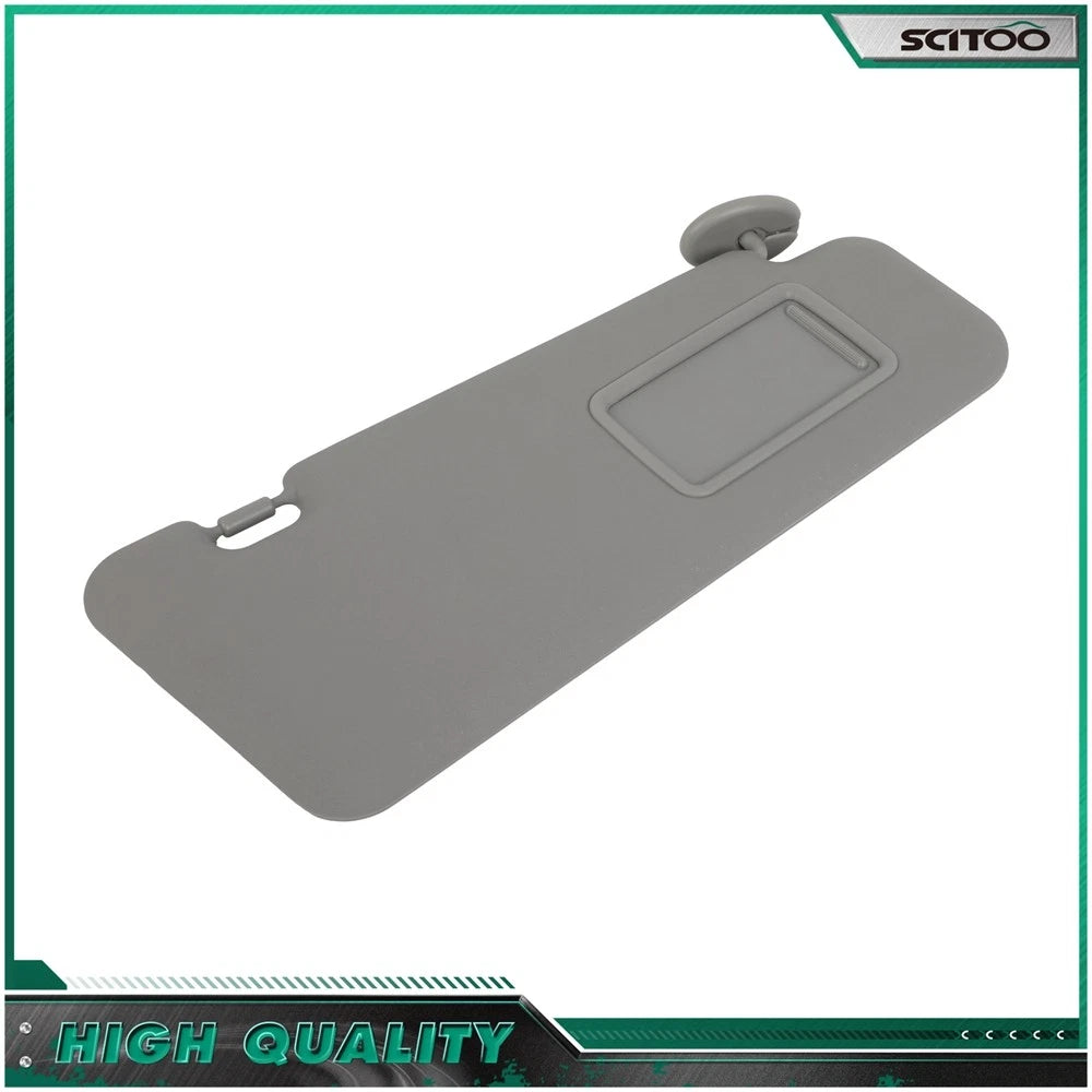 Sun Visor for Toyota Highlander (2008–2013) Right Passenger Gray with Sunroof