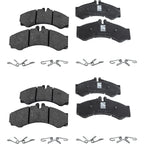 Set of 4 NAO Brake Pads for Dodge Sprinter 3500 (2003–2006)